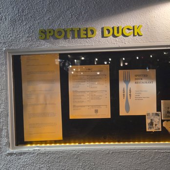 The Spotted Duck - Menus - Desserts Near Me - Pacific Grove, California The Spotted Duck - Menus - Desserts Near Me - Pacific Grove, California