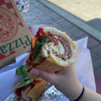 Virgilio's Italian Bakery - North Ender sandwich with added cutlet - Bakeries Near Me - Gloucester, Massachusetts Virgilio's Italian Bakery - North Ender sandwich with added cutlet - Bakeries Near Me - Gloucester, Massachusetts