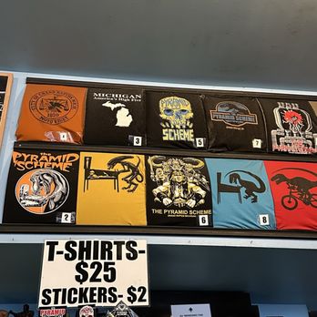 The Pyramid Scheme - T-shirts for sale - Bars Near Me - Grand Rapids, Michigan