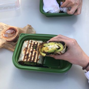 Urth Caffé - Orange - Huevos Rancheros Burrito - Coffee & Tea Near Me - Orange, California