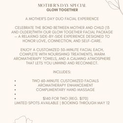 Mother's Day promotion