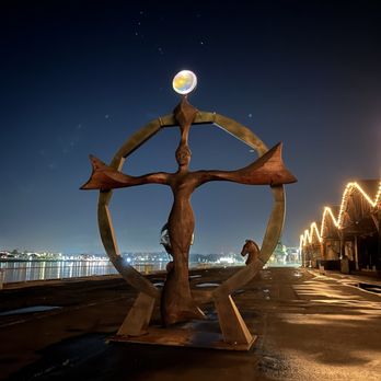 Mare Island Art Glass - Waterfront Sculptures - Glass Blowing Near Me - Vallejo, California