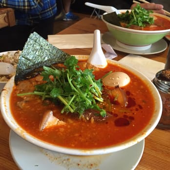 Himawari - Ajisen ramen version with more toppings - Ramen Near Me - San Mateo, California Himawari - Ajisen ramen version with more toppings - Ramen Near Me - San Mateo, California