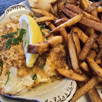 Beach Deck Bar & Grill - Baked haddock - Barbeque Near Me - Seabrook, New Hampshire