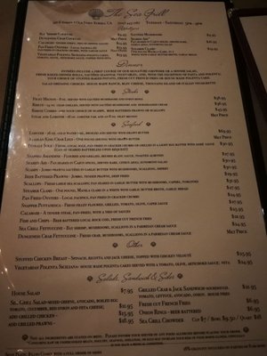 Menu photo 8 Eureka Sea Grill Eureka, CA