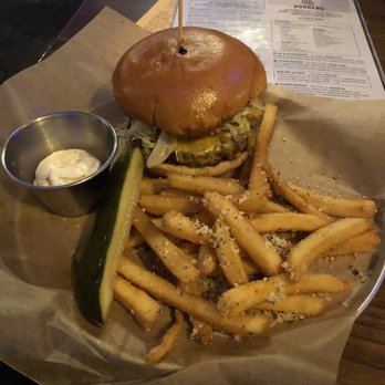 World of Beer - BYO Burger truffle fries - Pubs Near Me - West Hartford, Connecticut World of Beer - BYO Burger truffle fries - Pubs Near Me - West Hartford, Connecticut
