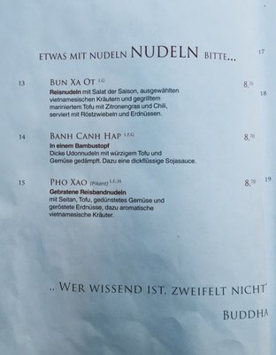 Menu photo 7 Cat Tuong Berlin, BE