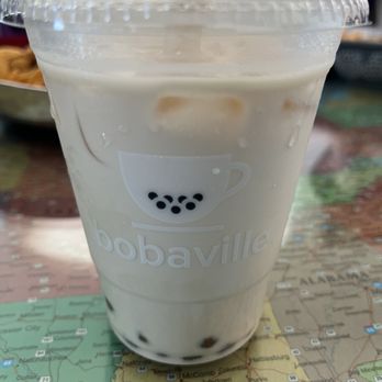 Bobaville - Jasmine Milk Tea with Boba - Bubble Tea Near Me - San Francisco, California