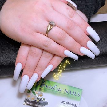 Paradise Nails - full set use dipping powder. - Nail Salons Near Me - Fishers, Indiana