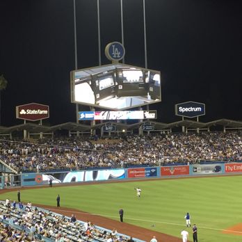 Dodger Stadium - Loge level looking to left field - Stadiums & Arenas Near Me - Los Angeles, California