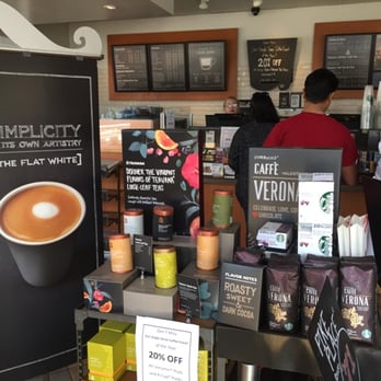 Starbucks - Busy busy busy on Sunday - Coffee & Tea Near Me - La Jolla, California