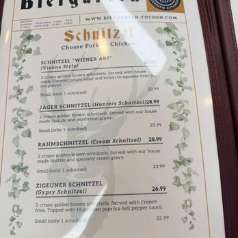 Biergarten - Menu - Wine Bars Near Me - Tucson, Arizona Biergarten - Menu - Wine Bars Near Me - Tucson, Arizona