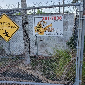 Mad Tiger Academy - Fence signage for Mad Tiger - Martial Arts Near Me - WAHIAWA, Hawaii Mad Tiger Academy - Fence signage for Mad Tiger - Martial Arts Near Me - WAHIAWA, Hawaii