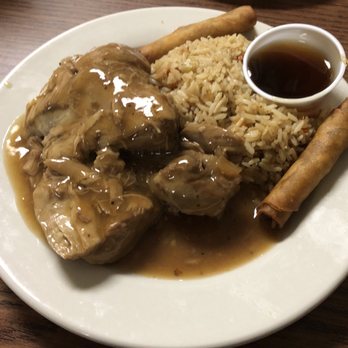 Luz's Place - Chicken with rice and gravy - supposedly Chkn Adobo - Breakfast & Brunch Near Me - N Charleston, South Carolina Luz's Place - Chicken with rice and gravy - supposedly Chkn Adobo - Breakfast & Brunch Near Me - N Charleston, South Carolina