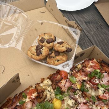 Motorhead Pizza - TRIPLE CHOCOLATE SEA SALT COOKIE. - Pizza Near Me - Loomis, California