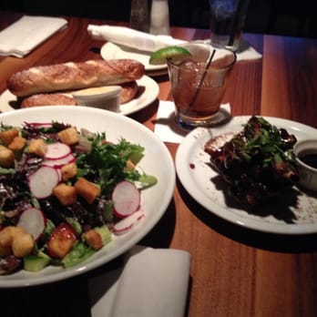 Park Tavern - Salad, ribs, and pretzel sticks - New American Near Me - Chicago, Illinois