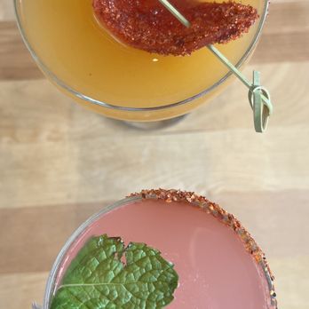Common Stock - SALTED WATERMELON GIMLET and CHIMANGO MAMI - New American Near Me - San Diego, California
