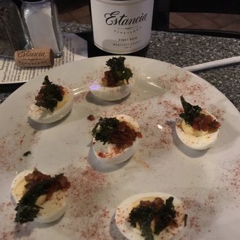 Dantanna's - Deviled Eggs with bacon and fried kale - Sports Bars Near Me - Atlanta, Georgia