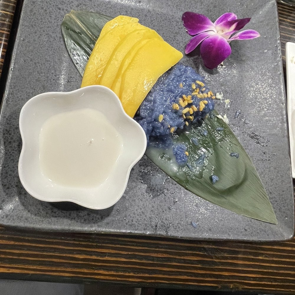 KC Thai - Mango Sweet Sticky Rice & Mango (Seasonal) - Thai Near Me - Overland Park, Kansas KC Thai - Mango Sweet Sticky Rice & Mango (Seasonal) - Thai Near Me - Overland Park, Kansas