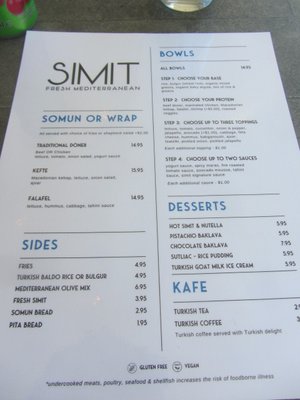 Menu photo 6 Simit Fresh Mediterranean Restaurant Naples, FL Menu photo 6 Simit Fresh Mediterranean Restaurant Naples, FL