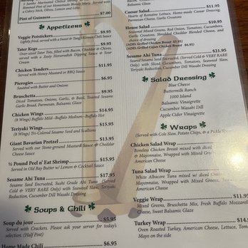 Molly Maguires - Menu - American Near Me - Jim Thorpe, Pennsylvania