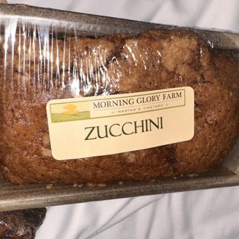 Morning Glory Farm - Zucchini Bread - Farmers Market Near Me - Edgartown, Massachusetts Morning Glory Farm - Zucchini Bread - Farmers Market Near Me - Edgartown, Massachusetts