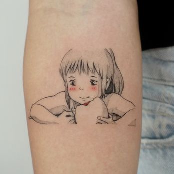 Yant Studio - Chihiro from 'Spirited Away' - Tattoo Near Me - Forest Hills, New York Yant Studio - Chihiro from 'Spirited Away' - Tattoo Near Me - Forest Hills, New York