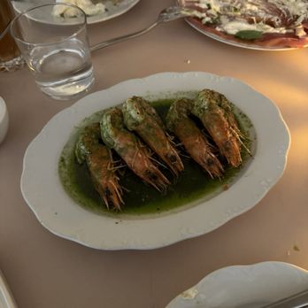 Funke - Gamberi in Salsa Verde : South Pacific blue prawns, salsa verde, lemon - Italian Near Me - Beverly Hills, California Funke - Gamberi in Salsa Verde : South Pacific blue prawns, salsa verde, lemon - Italian Near Me - Beverly Hills, California