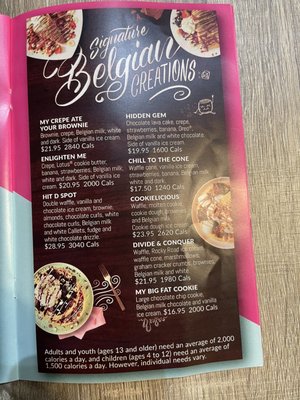 Menu photo 5 D Spot Desserts Guelph, ON