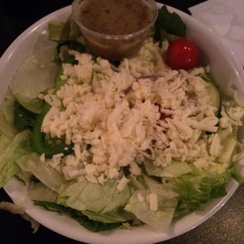 Vintage Pizzeria - House salad with house dressing - Pizza Near Me - Chamblee, Georgia