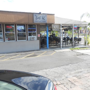 The Dek Bar - From parking lot.. a view - Dive Bars Near Me - Cape Coral, Florida