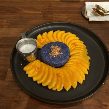 Hanuman Thai Eatery - Mango sticky rice - Thai Near Me - Costa Mesa, California