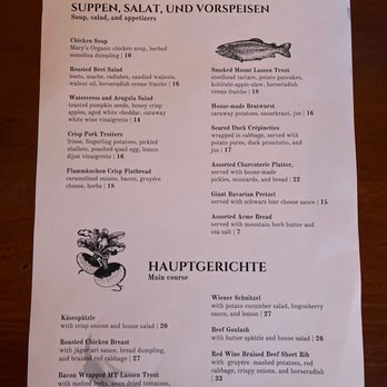 Leopold's - Dinner Menu 2023 - German Near Me - San Francisco, California Leopold's - Dinner Menu 2023 - German Near Me - San Francisco, California