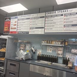 The menu