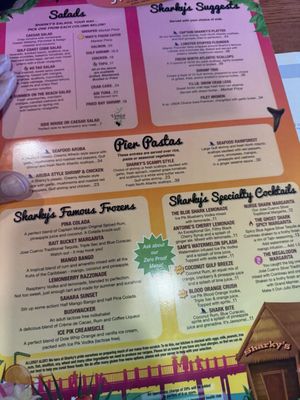 Menu photo 1 Sharky's On the Pier Venice, FL