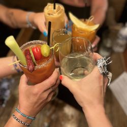 The Ordinary Pub - Cheers! Mother Mary, Peach Bellini, Pickled Bloody, Whiskey Coffee.