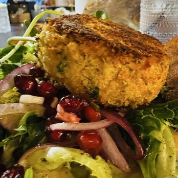 Boardwalk Bar & Grill - Crab cakes.. soooo salty!!! Taste like they dropped the salt shaker on it. - Seafood Near Me - Indialantic, Florida Boardwalk Bar & Grill - Crab cakes.. soooo salty!!! Taste like they dropped the salt shaker on it. - Seafood Near Me - Indialantic, Florida