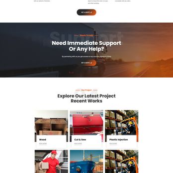 Steve The Website Guy - WordPress website design for Shining Way Sourcing, a logistics company in North Carolina. - Web Design Near Me - Fort Collins, Colorado