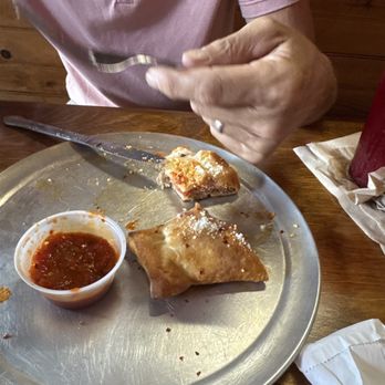 Bugatti's Italian Restaurant - Pepperoni and sausage Stromboli - Salad Near Me - Hiawassee, Georgia Bugatti's Italian Restaurant - Pepperoni and sausage Stromboli - Salad Near Me - Hiawassee, Georgia