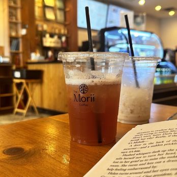 The Morii Coffee - Mango Black Tea Lemonade, Iced Coconut Vietnamese Coffee - Cafes Near Me - Houston, Texas The Morii Coffee - Mango Black Tea Lemonade, Iced Coconut Vietnamese Coffee - Cafes Near Me - Houston, Texas