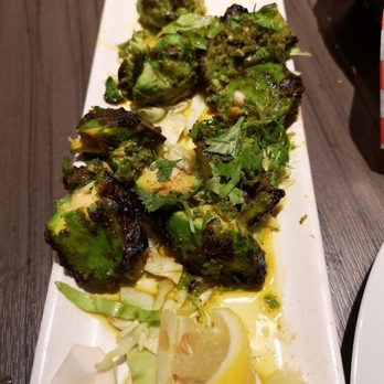 Urban Maharajas - Hariyali chicken... Has just 2 pieces and left the rest - Indian Near Me - Vaughan, Ontario Urban Maharajas - Hariyali chicken... Has just 2 pieces and left the rest - Indian Near Me - Vaughan, Ontario