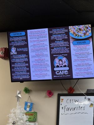 Menu photo 1 La Familia cafe Kalamazoo, MI