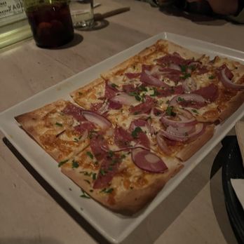 Bodega Wine Bar - Flatbread was flaaaaaaaat. Tasty! - Wine Bars Near Me - Santa Monica, California