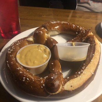 Edelweiss Biergarten - Get the whole pretzel with beer cheese. You won't regret it! - German Near Me - Phoenix, Arizona