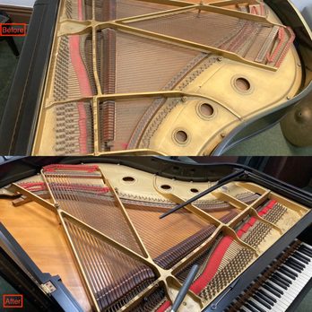 Sajja Piano Tuning - Deep cleaning and restoration (before and after) - Piano Services Near Me Sajja Piano Tuning - Deep cleaning and restoration (before and after) - Piano Services Near Me