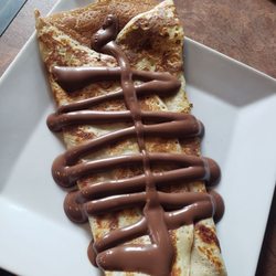 Resto Éclipse - la Terrasse - Side nutella crêpe