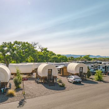 Verde Ranch RV Resort - Storybook wagons & safari tents
with private bath and A/C. - RV Parks Near Me - Camp Verde, Arizona Verde Ranch RV Resort - Storybook wagons & safari tents
with private bath and A/C. - RV Parks Near Me - Camp Verde, Arizona