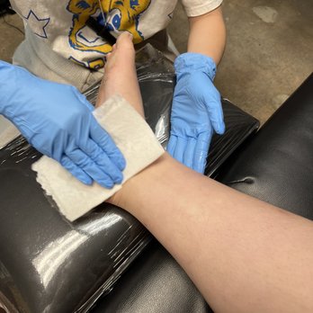 MODO Ink Tattoo - Prepping for the tattoo - Tattoo Near Me - Orange, California MODO Ink Tattoo - Prepping for the tattoo - Tattoo Near Me - Orange, California