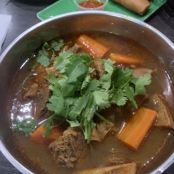 Nho Kitchen - M9A. Hu Tieu Bo Kho/Beef Stew Rice Noodle - Vietnamese Near Me - Fresno, California