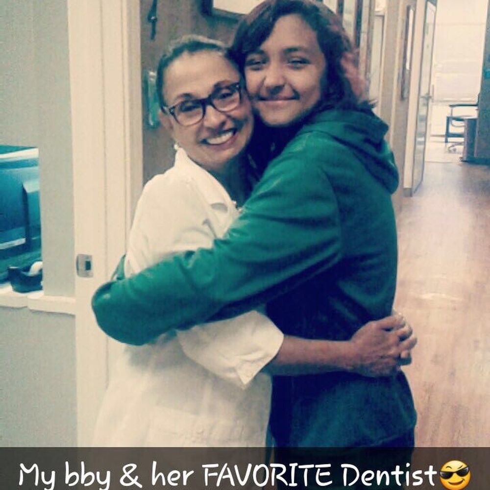 She  her dentist !!!